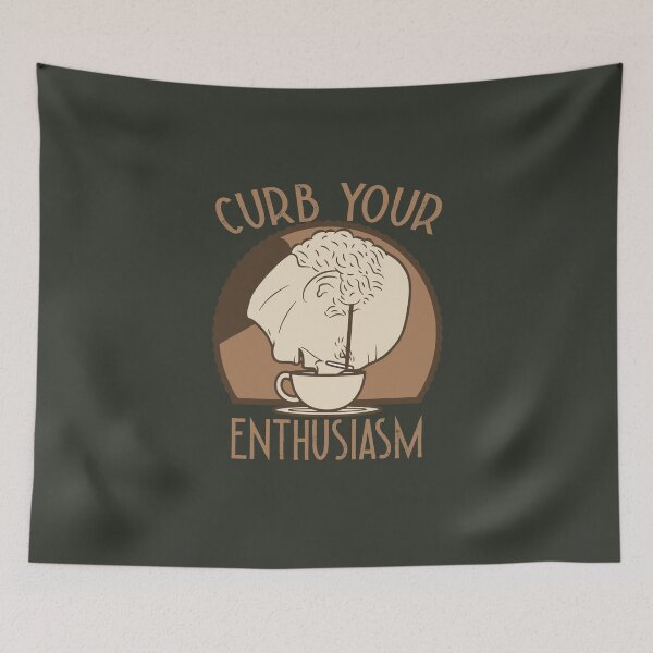 Item preview, latte larrys curb your enthusiasm designed and sold by KerryABC.