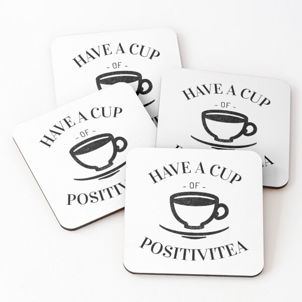 Item preview, Have a Cup of Positivitea Tea Lover Funny Design designed and sold by FP-POD.