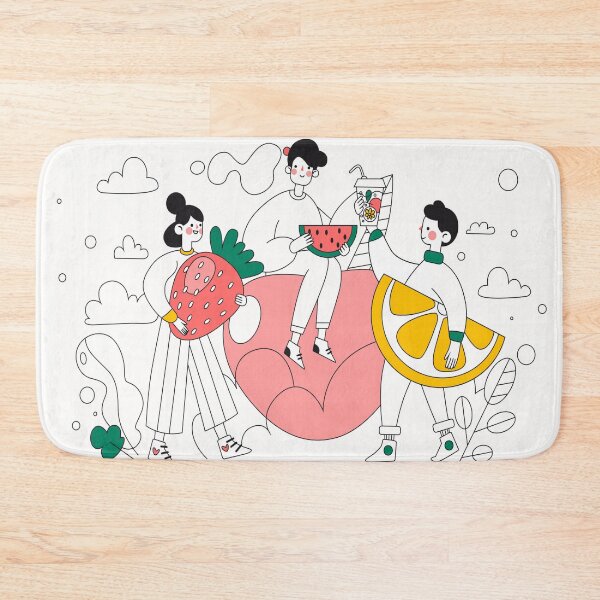 Item preview, Hand drawn green lifestyle people Free Vector designed and sold by Halalolo.