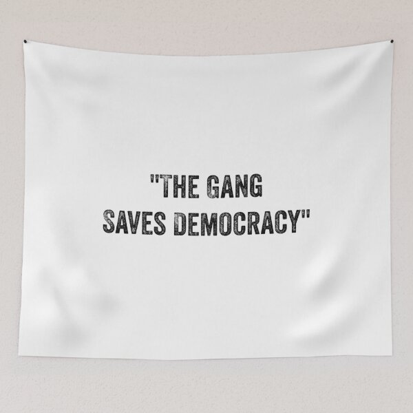 Item preview, The Gang Saves Democracy designed and sold by nananinanana.