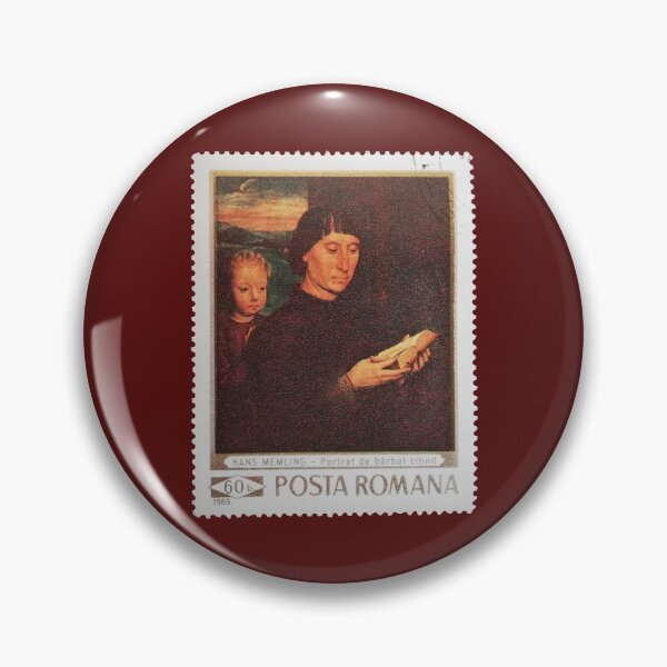 Item preview, Hans Memling - Portrait of a Man Reading 1969 Stamp designed and sold by StampCollection.
