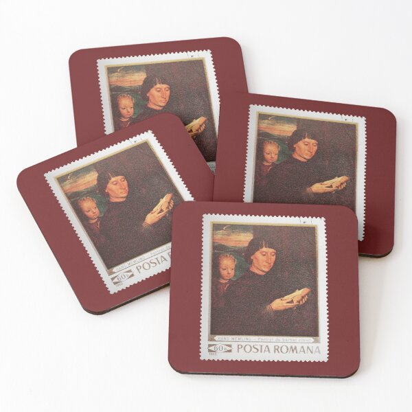 Item preview, Hans Memling - Portrait of a Man Reading 1969 Stamp designed and sold by StampCollection.