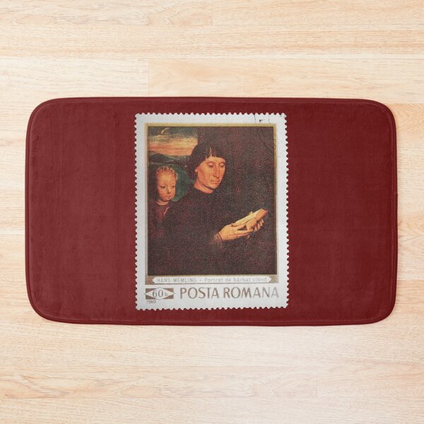 Item preview, Hans Memling - Portrait of a Man Reading 1969 Stamp designed and sold by StampCollection.