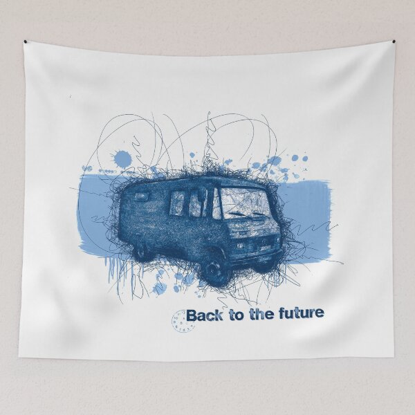 Item preview, Back to the future - scribbled van designed and sold by subwhite.