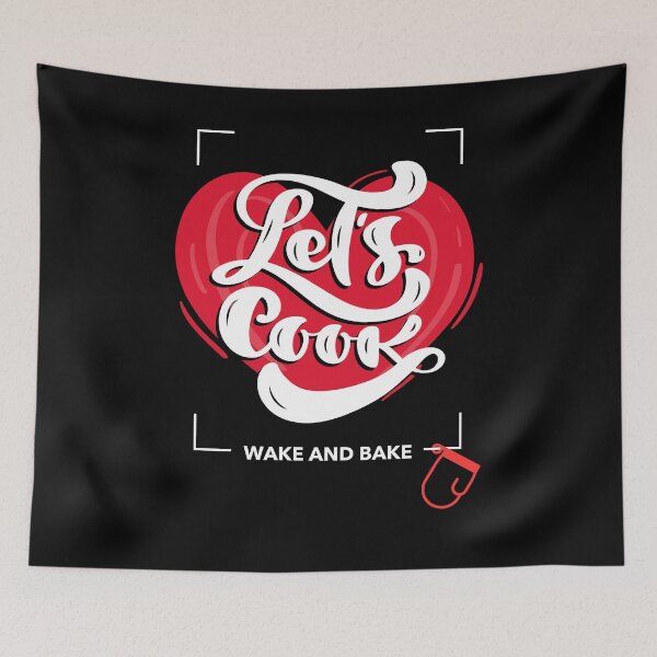 Item preview, Let's Cook , Wake and Bake designed and sold by adamtepl.