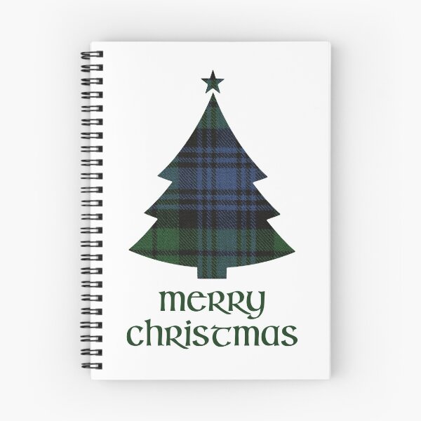 Item preview, Black Watch Scottish Tartan Merry Christmas Tree designed and sold by CoolYule.