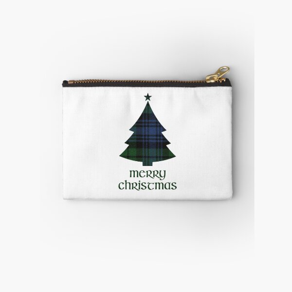 Item preview, Black Watch Scottish Tartan Merry Christmas Tree designed and sold by CoolYule.