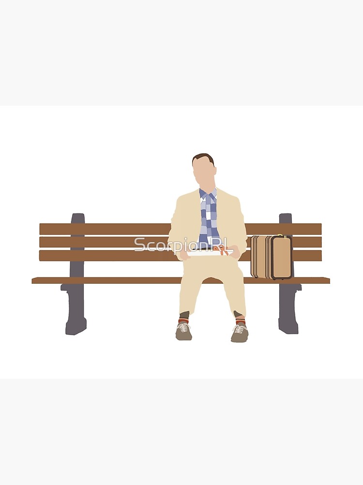 Forrest Gump illustration Art Print by ScorpionRL