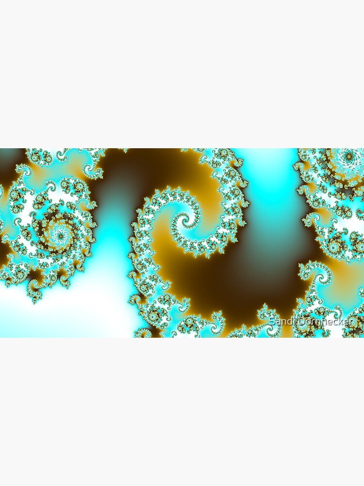 Aqua fractal by SandiDornhecker