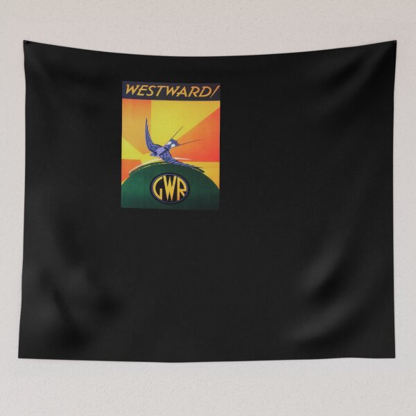 Item preview, retro iconic Westward designed and sold by CorasPosters.