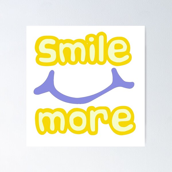 Item preview, Smile More designed and sold by Gevover.