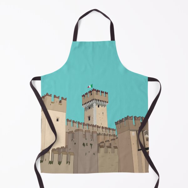 Item preview, Scaligero Castle, Sirmione designed and sold by lunajane.