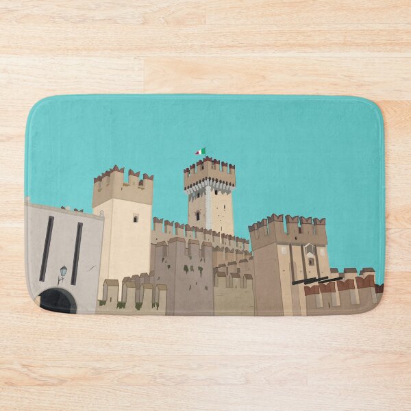 Item preview, Scaligero Castle, Sirmione designed and sold by lunajane.