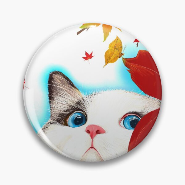 Item preview, autumnal cat designed and sold by LoU-LoU-Oficial.
