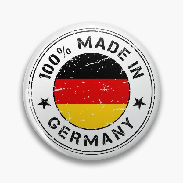 Item preview, Germany flag flag stamp designed and sold by GeogDesigns.