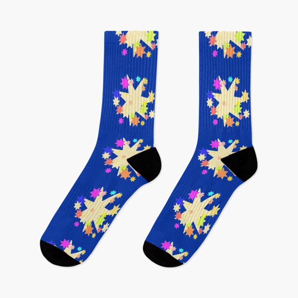 Item preview, happy stars blue background designed and sold by miaterinka.
