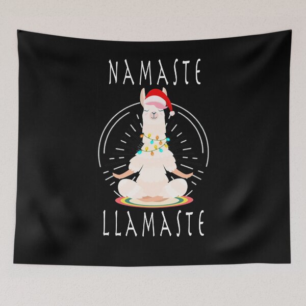 Item preview, Llamaste | Cute, Funny Meditating Yoga Llama Namaste Workout  Tank Top for Women designed and sold by Dadya.