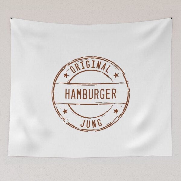 Item preview, Hamburg Original Hamburger Jung Junge stamp designed and sold by GeogDesigns.