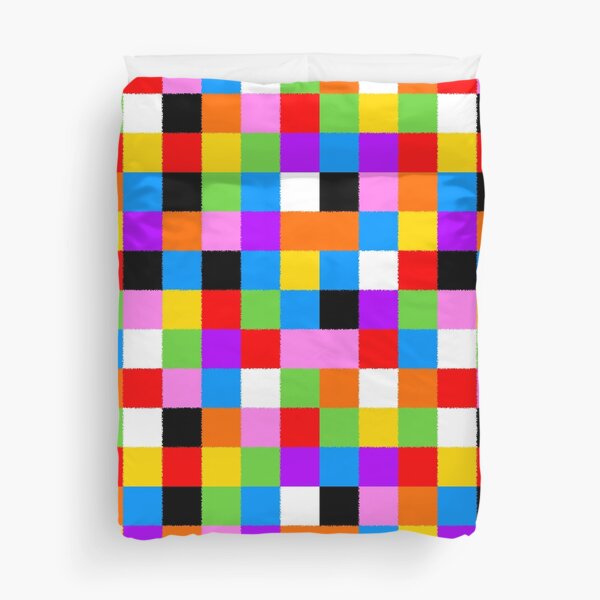 Elmer Patchwork Duvet Cover