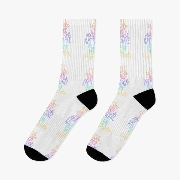 Item preview, Monkey Monkey Underpants Rainbow Fan Quote White designed and sold by Sunny Collections.