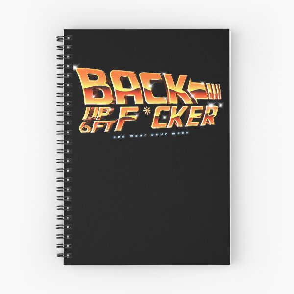 Item preview, Back Up 6 Feet F*cker (and wear your mask) designed and sold by johnta17.