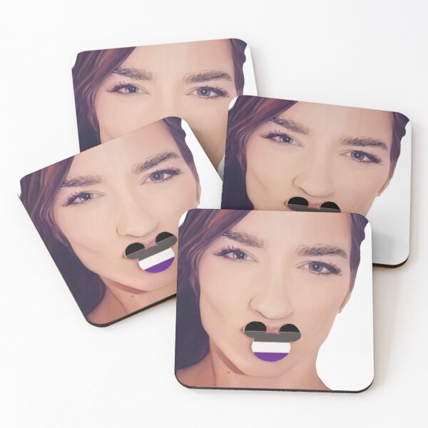 Artikelvorschau, Melanie Scrofano asexuelle Flagge entworfen und verkauft von scorsone81.