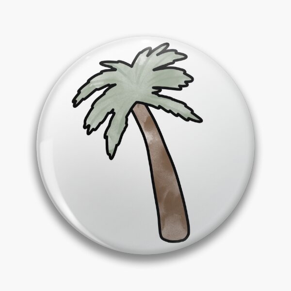 Item preview, Watercolour palm tree designed and sold by -crafty-cat-.