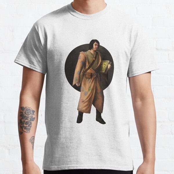 Warlock Adventurer Fantasy Print Classic T-Shirt