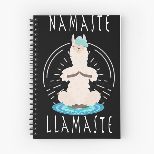 Item preview, Copy of Llamaste | Cute, Funny Meditating Yoga Llama Namaste Workout  Tank Top for Women designed and sold by Dadya.