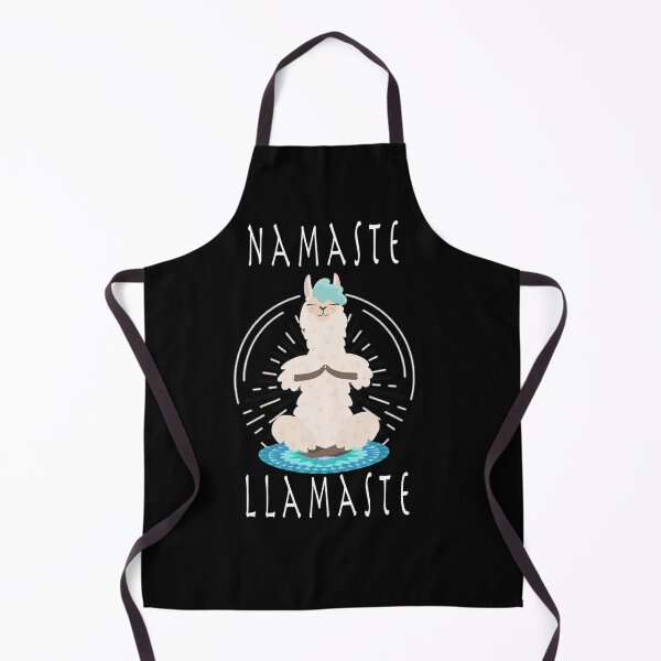 Item preview, Copy of Llamaste | Cute, Funny Meditating Yoga Llama Namaste Workout Tank Top for Women designed and sold by Dadya.