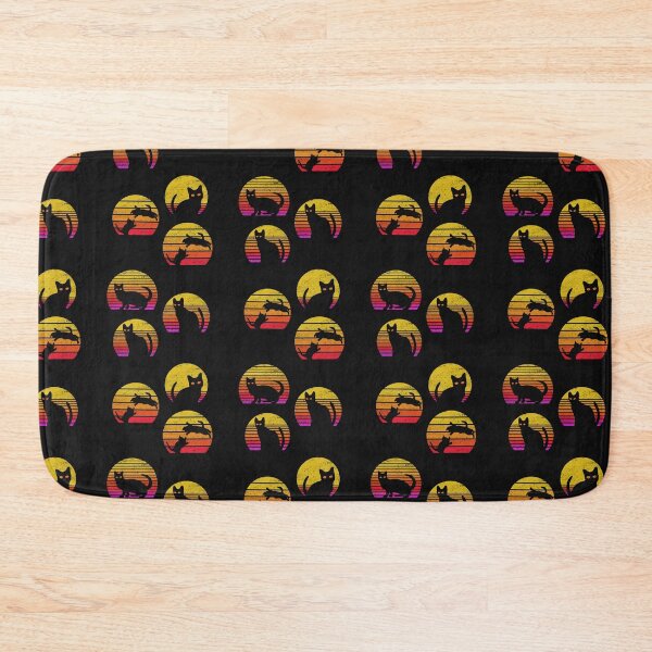 Item preview, Retro sun cat designed and sold by WOWSOMETHINGNEW.