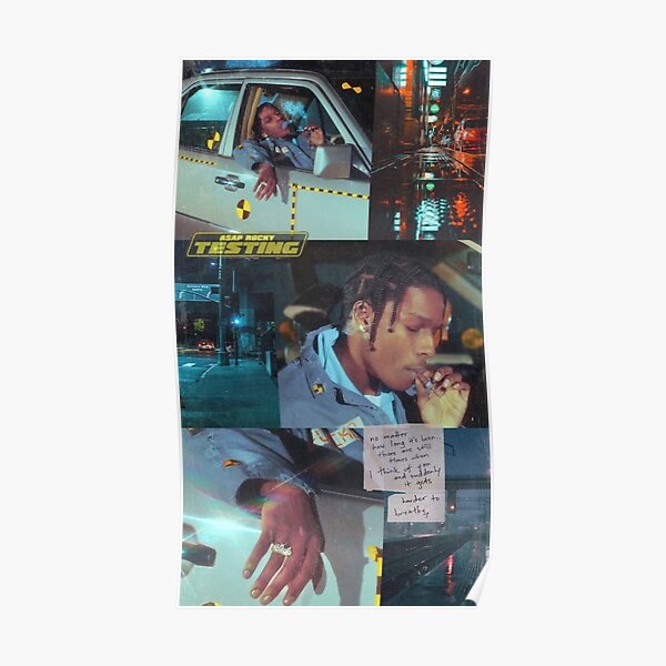 a$ap rocky aesthetic Poster