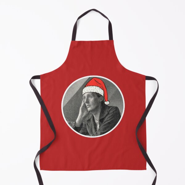 Item preview, Virginia Woolf Wearing A Santa Hat designed and sold by Jordbord.