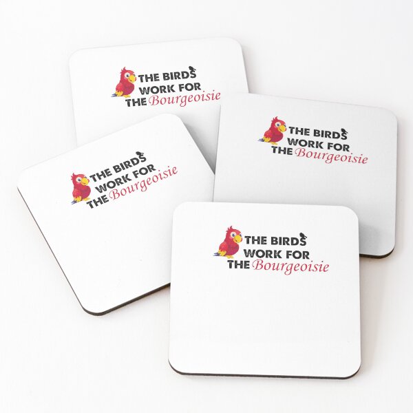 Item preview, The Birds Work For The Bourgeoisie designed and sold by geek  designer™.