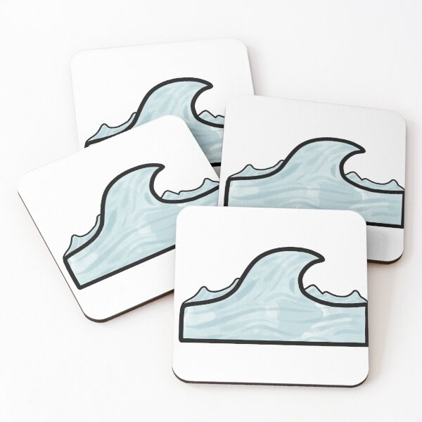 Item preview, Watercolour waves designed and sold by -crafty-cat-.