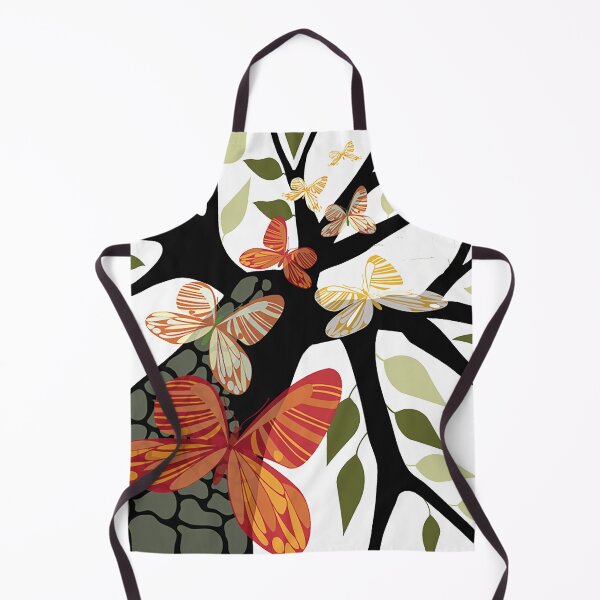 Item preview, Tree with leave and butterflies around designed and sold by Red-ElYoubi.