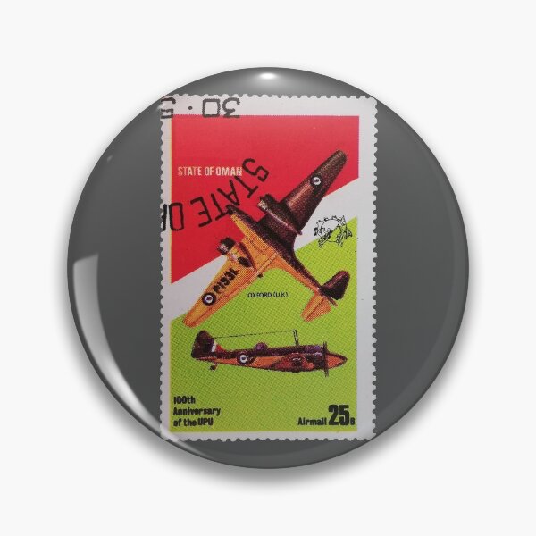 Item preview, Airmail Vintage Aircraft Stamp designed and sold by StampCollection.