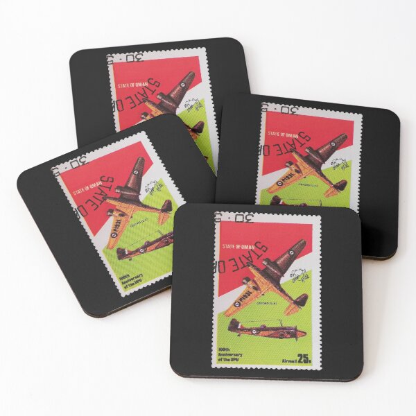 Item preview, Airmail Vintage Aircraft Stamp designed and sold by StampCollection.