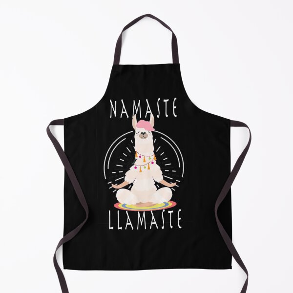 Item preview, Copy of Copy of Llamaste | Cute, Funny Meditating Yoga Llama Namaste Workout Tank Top for Women designed and sold by Dadya.