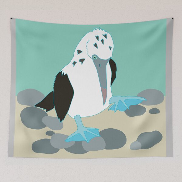 Item preview, Blue footed booby designed and sold by orangerinka.