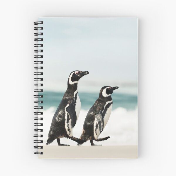 Item preview, Two Magellanic penguins on a sandy beach designed and sold by dgwildlife.