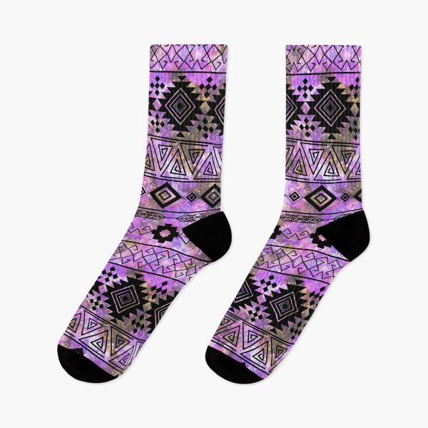 Item preview, Aztec pattern on pink galaxy background. designed and sold by marinaklykva.