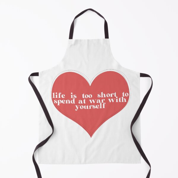 Item preview, Life is too short to spend at war with yourself designed and sold by ManyaMalhotra.