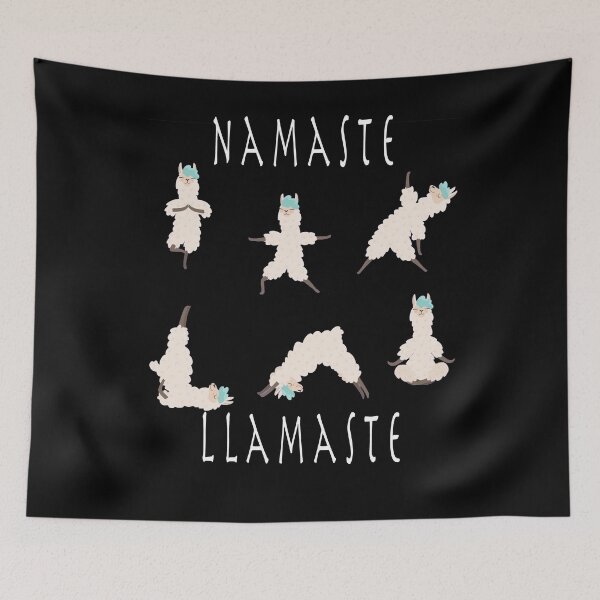 Item preview,  Llamaste | Cute, Funny Meditating Yoga Llama Namaste Workout  Tank Top for Women designed and sold by Dadya.