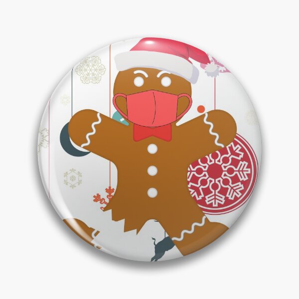 Item preview, GingerBread Man Christmas Print designed and sold by ChartGifts.
