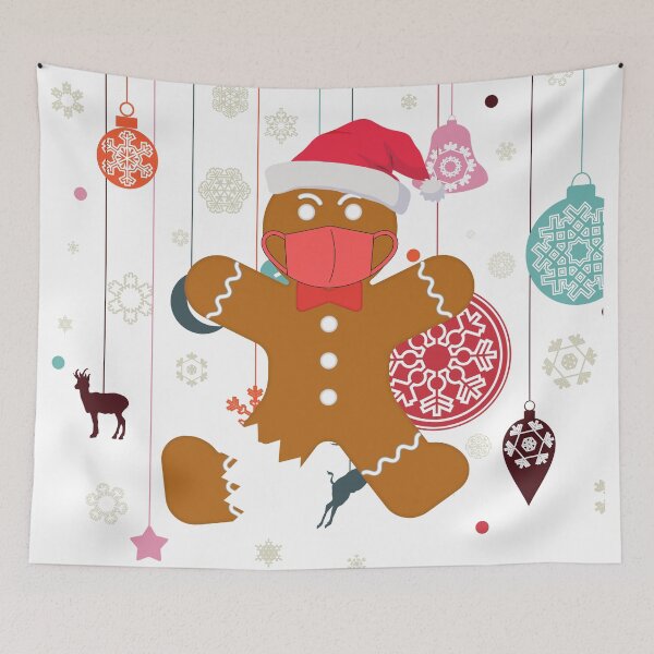 Item preview, GingerBread Man Christmas Print designed and sold by ChartGifts.
