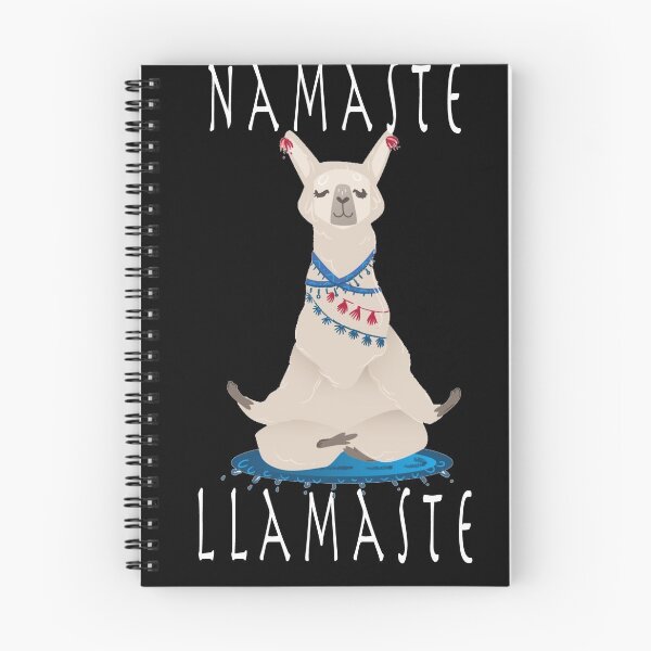 Item preview, Llamaste Cute, Funny Meditating Yoga Llama Namaste Workout  Tank Top for Women designed and sold by Dadya.