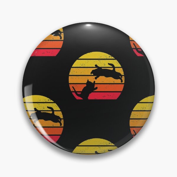 Item preview,  Retro sun cat designed and sold by WOWSOMETHINGNEW.