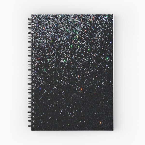 Item preview, black silver glitter designed and sold by virilamissa.