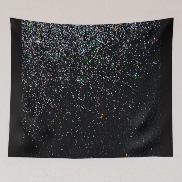Item preview, black silver glitter designed and sold by virilamissa.